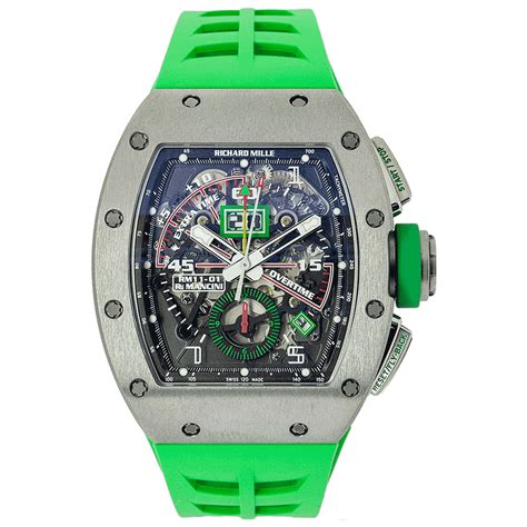 Richard Millie Titanium & Green 'RM 11